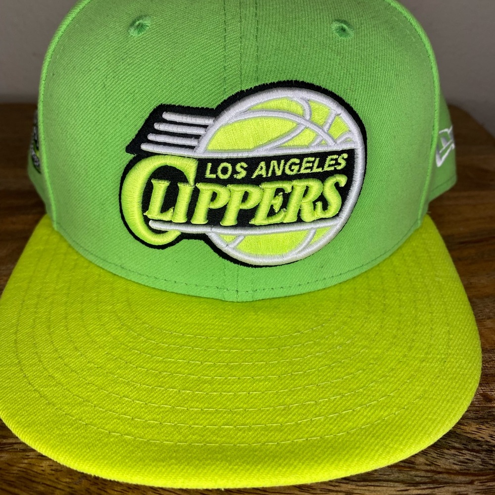 New Era fitted hat size 7 1/2 LA Clippers